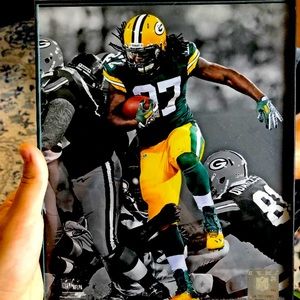 Green Bay Packers Eddie Lacy photos FRAMED.